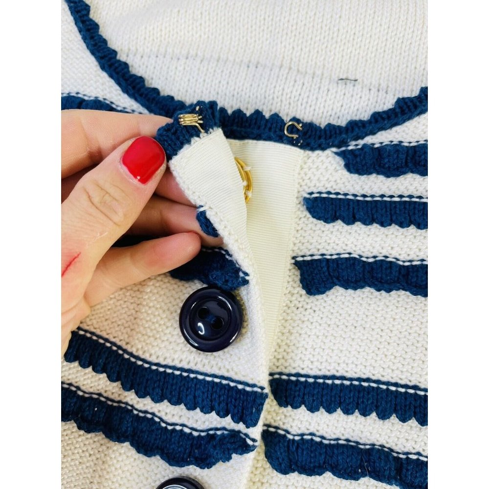 Marc Jacobs Color Block Cotton Knit Cardigan Swea… - image 4